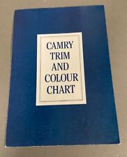 1990 Toyota Camry Color - Trim Australia Sales Brochure picture