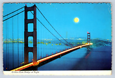 Vintage Postcard San Francisco California Golden Gate Bridge picture