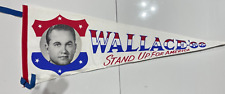 GEORGE WALLACE  1968 PRESIDENTIAL POLITICAL PENNANT VINTAGE picture
