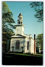 c1960 Exterior View Congregational Church Building Moravia New York NY Postcard picture