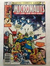 Micronauts #15 Mar 1980 Vintage Bronze Age Marvel Comics Pristine Condition picture