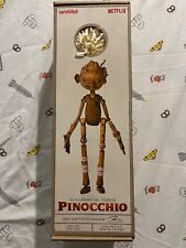 NEW Guillermo del Toro’s Pinocchio Marionette w/ Pewter Cricket Netflix Limited picture