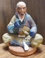 1950's Hakata Urasaki Doll 'Sanemori' Clay Figurine Made in Japan picture