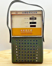 Vintage American Oil - Amoco Oil Gas Pump Transistor Radio picture