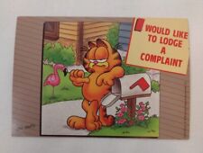 Vintage Garfield Postcard Jim Davis Never Used Circa 1960s picture