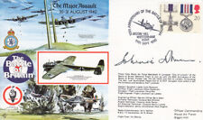 RAFA 12 Battle of Britain Major Assault RAF cover signed WW2 ace JOHNSON DSO DFC picture