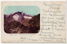 Arapahoe Peaks, Colorado Undivided Back Era 1904 Posted Postcard picture