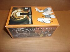 1995 Mortal Kombat Movie 100 Pack Box Sticker Cards 600 Stickers Tot Sealed Baio picture