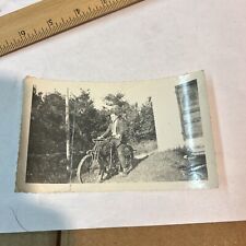 REAL PHOTO 1922  MOTORCYCLE  MOTORBIKE Photo picture