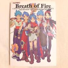 Capcom Breath Of Fire Official Complete Works Game Art Book Illustration Japan picture