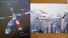 SIKORSKY  S-76C Helicopter  Brochure & Photo Data Card, Airline & Off Shore Oil picture