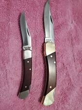 Vintage USA SCHRADE + LB7 And LB5 uncle Henry  picture