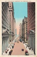 Financial District of Chicago, IL Vintage PC Unused picture