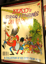 1979 Mad's Sergio Aragones On Parade #1 Oversized Trade Paperback, Vintage, Rare picture
