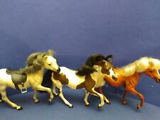 Vintage Marchon 2 1988, 8” Horse Pinto, Palomino  and Gray picture