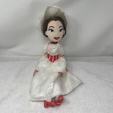 Disney Store Exclusive Mary Poppins Jolly Holiday Plush Doll White Dress 18