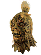 Ghoulish Productions Zombie Scarecrow Halloween Mask picture