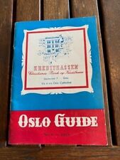 Oslo Norway City Guide 1953 Booklet Travel Brochure 64 Pages Vintage picture