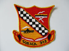 vintage US Navy VMF 312 Philippines Made Fighter Squadron Patch picture