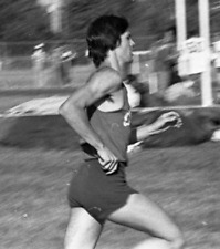 ORIGINAL VINTAGE NEGATIVES LOT: Men's Track Meet Sports Athletes Running 70's picture