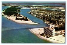 Air View Looking Northward Over Treasure Island St. Petersburg Beach FL Postcard picture