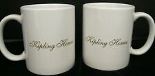 KIPLING HOMES  HOUSTON TEXAS  WHITE MUGS CUPS  FOR COFFEE OR TEA BY     HEADWIND picture