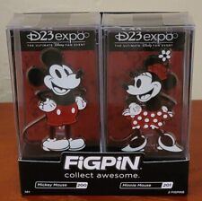 Disney FigPin D23 Expo 2019 Mickey Minnie Mouse Limited Edition 1000 Locked picture