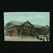 VTG POSTCARD - OREGON - LEWIS & CLARK MEMORIAL - 1911 PORTLAND - UNPOSTED picture