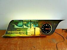 Vintage It's Miller Time High Life Beer Lighted Advertising Clock Sign 01-1318 picture