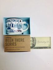 STARBUCKS COFFEE WASHINGTON DC BEEN THERE 2-OZ MINI MUG ORNAMENT - NEW IN BOX picture