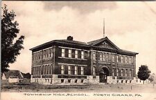 Postcard TOWNSHIP HIGH SCHOOL, NORTH GIRARD, PA 1909 JB29 picture
