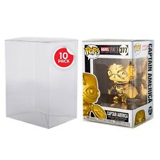 10x Funko Pop Protectors 4 inches (Clear Plastic) - Acid-Free Case Hard Case picture