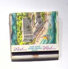 VINTAGE THE REEF HOTEL - MATCHBOOK MATCHES picture