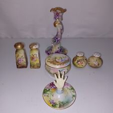 Lot of 7 Vintage Limoges France All Signed Anna Chew picture