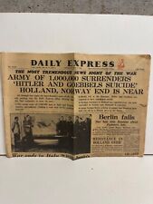 Daily Express May 3, 1945 picture