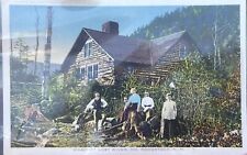 RARE VINTAGE POSTCARD LOST RIVER CAMP NORTH WOODSTOCK NH picture