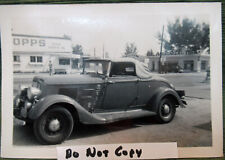 Vintage 1934 PLYMOUTH Original Photo Roadster Convertible 1930s 1940s picture