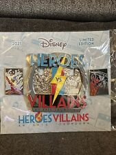 Disney Heroes Vs Villains 3 Pin Fantasia Set with Jumbo LE 4000 picture