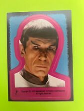 1979 Topps Star Trek Sticker Insert #9 Mr. Spock Leonard Nimoy ExMt picture