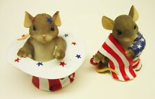 2 Charming Tails Wrapped With Pride  & I Want You Patriotic Fitz and Floyd picture