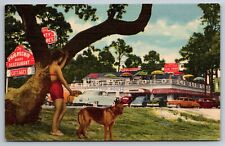 Standard Life Insurance Jackson Mississippi linen Postcard picture