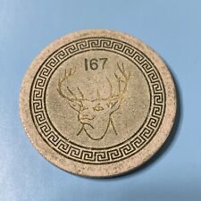 Rare Antique Elks Lodge - BPOE 167 Selma, AL - Clay Poker Chips Early 1900s Vtg picture