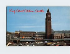 Postcard King Street Station Seattle Washington USA picture