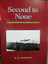 32nd Second to None Memorial History 32nd Battalion AIF Scarce Unit History book picture