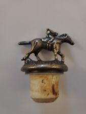 Blanton's Bourbon Horse & Jockey Bottle Top Stopper Cork Letter “O” picture