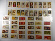 Kensitas Cigarette Cards Coronation 1937 Complete set 50 in Pages picture