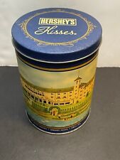 1992 Hershey's Kisses Hometown Series metal tin Canister #9 Hotel Hershey picture