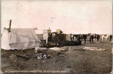 1908 Cowboy Postcard 