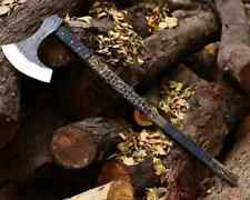 Handmade Medieval Two-Handed Berserker Axe with Ash Wood Shaft, Birthday gift picture