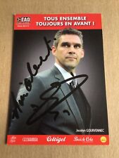 Jocelyn Gourvennec,  France 🇫🇷 EA Guingamp 2014/15 hand signed picture